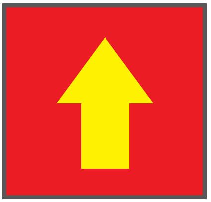 赤ボタン黄色矢印