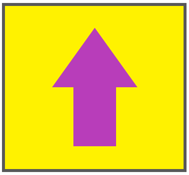 黄色ボタン紫矢印