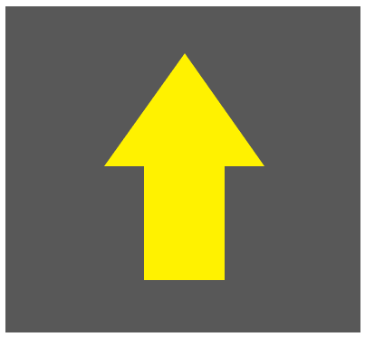 黒ボタン黄色矢印