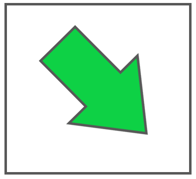 矢印ボタン緑4