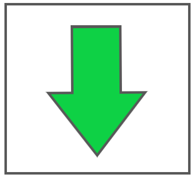 矢印ボタン緑5