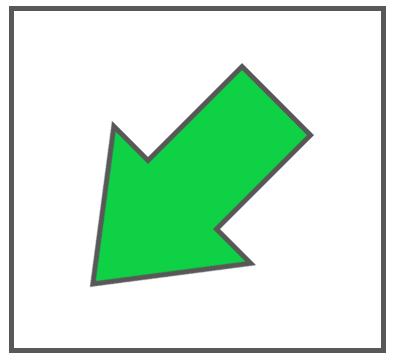 矢印ボタン緑6