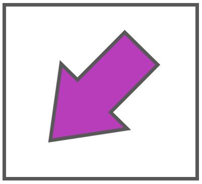 矢印ボタン紫6