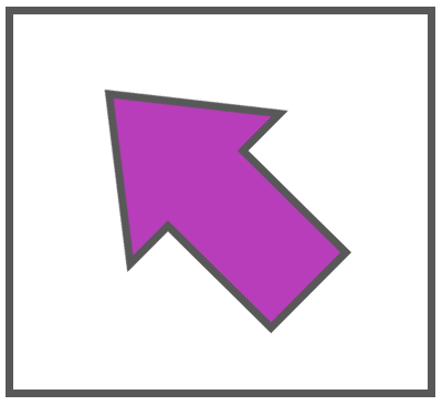 矢印ボタン紫8