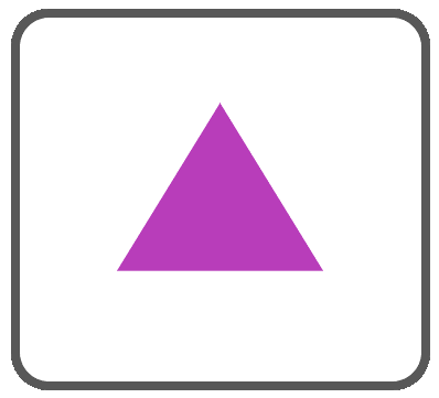 三角ボタン紫