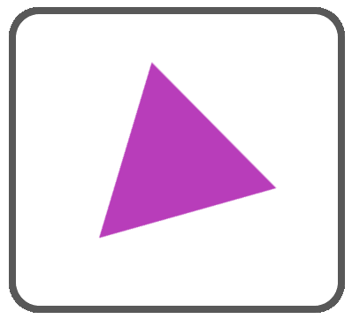 三角ボタン紫6