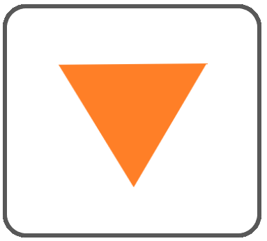三角ボタンオレンジ5