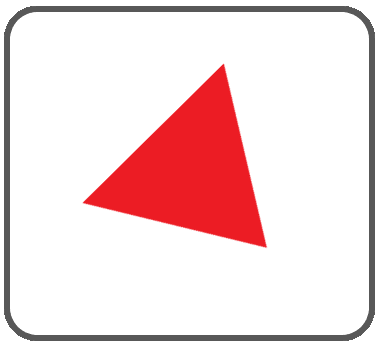 三角ボタン赤4
