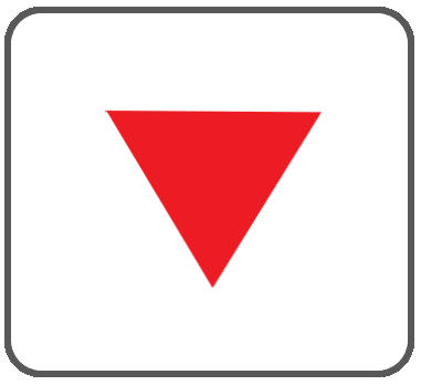 三角ボタン赤5