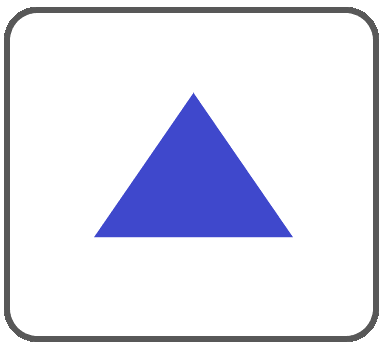 三角ボタン青1