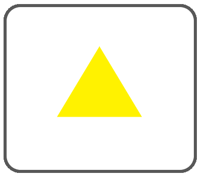 三角ボタン黄色