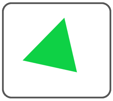 三角ボタン緑4