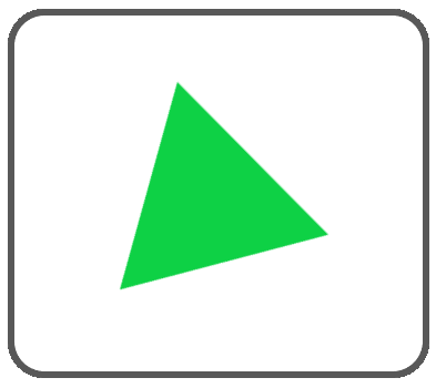 三角ボタン緑6