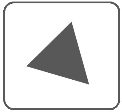 三角ボタン灰色4