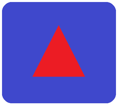 青ボタン三角赤1