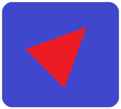 青ボタン三角赤2