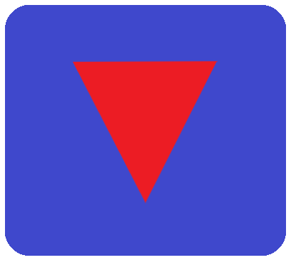 青ボタン三角赤5