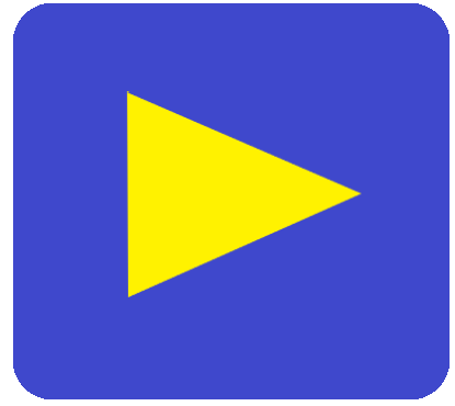 青ボタン三角黄色3