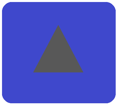 青ボタン三角黒1