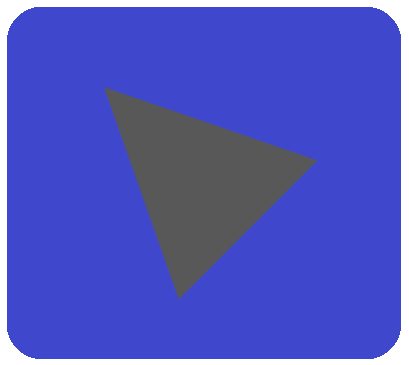 青ボタン三角黒8