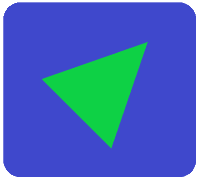 青ボタン三角緑2