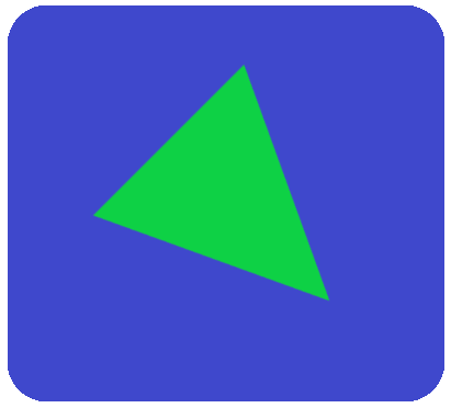 青ボタン三角緑4