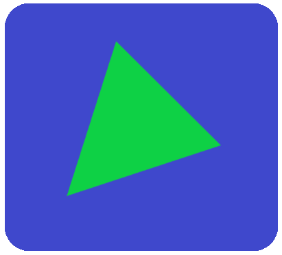 青ボタン三角緑6