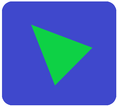 青ボタン三角緑8