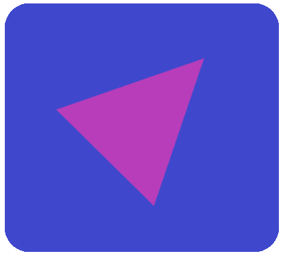 青ボタン三角紫2