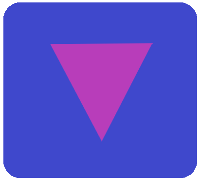 青ボタン三角紫5