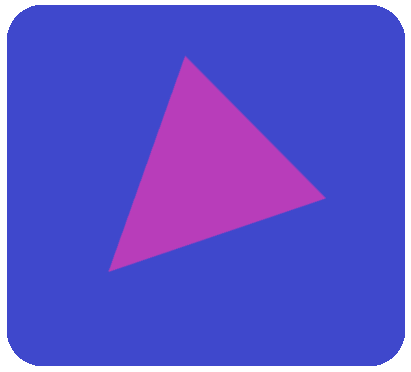 青ボタン三角紫6
