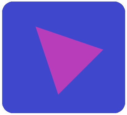 青ボタン三角紫8