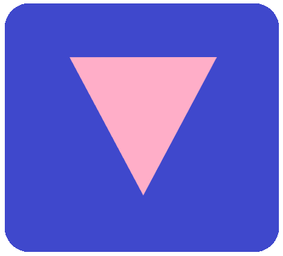 青ボタン三角ピンク5