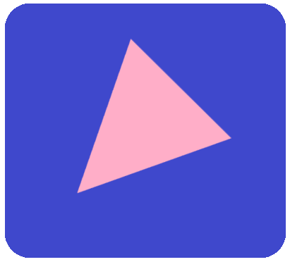 青ボタン三角ピンク6