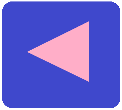 青ボタン三角ピンク7