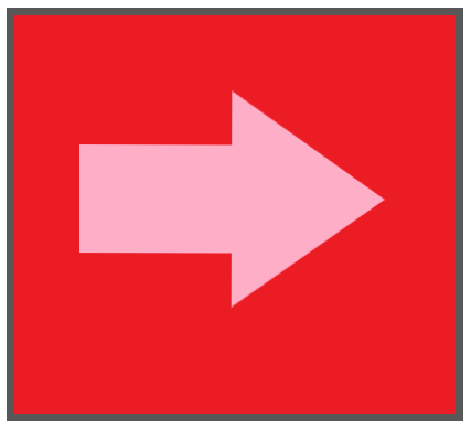 赤ボタンピンク矢印3