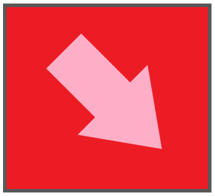 赤ボタンピンク矢印4