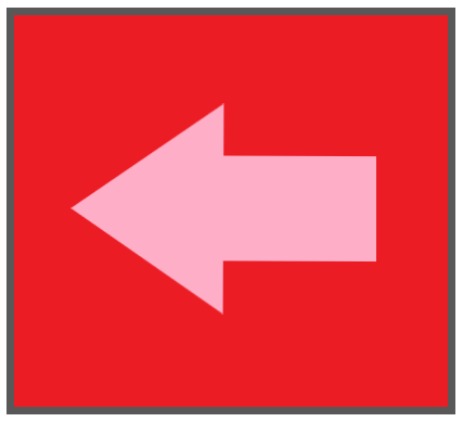 赤ボタンピンク矢印7