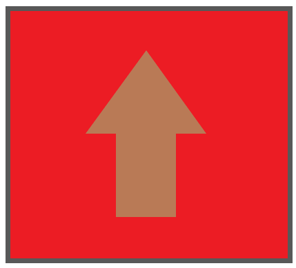 赤ボタン茶矢印1
