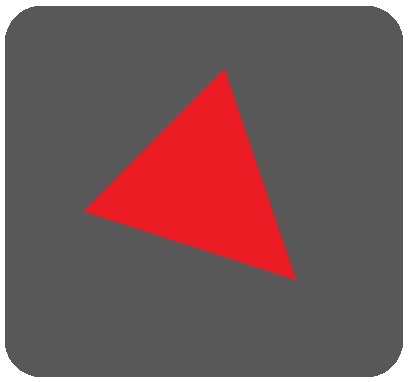 黒ボタン三角赤4
