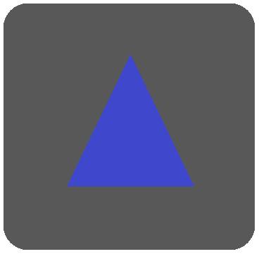 黒ボタン三角青1