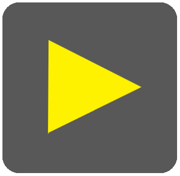 黒ボタン三角黄色3
