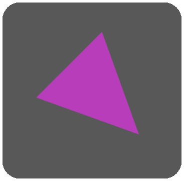 黒ボタン三角紫4