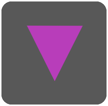 黒ボタン三角紫5