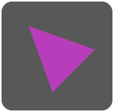 黒ボタン三角紫8