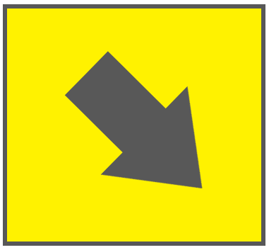 黄色ボタン黒矢印4