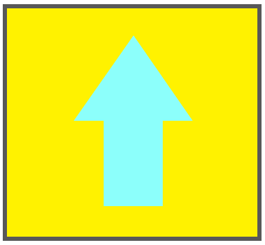 黄色ボタン水色矢印1