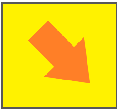 黄色ボタンオレンジ矢印4