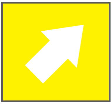 黄色ボタン白矢印2