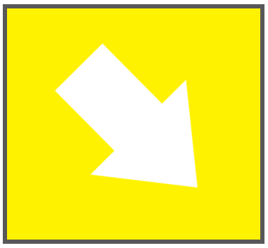 黄色ボタン白矢印4